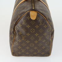Louis Vuitton Louis Vuitton Keepall Bag Monogram Canvas Brown Canvas Travel Bag Bag (Pre-Loved)
