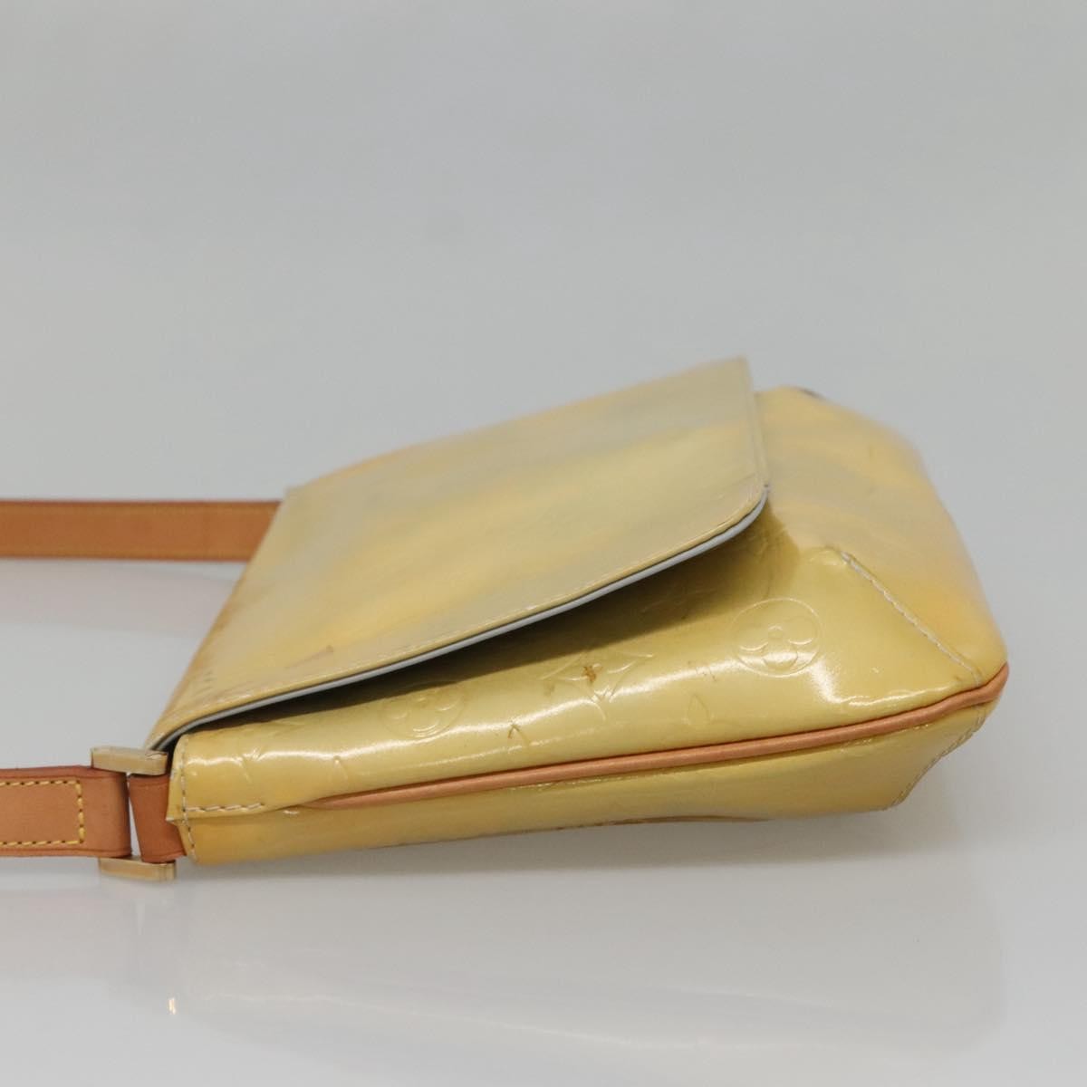 Louis Vuitton Thompson Street Handbag Monogram Vernis Beige Patent_Leather Shoulder Bag Bag (Authentic Pre-Loved)