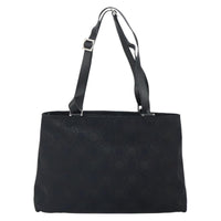 Salvatore Ferragamo Gancini Tote Nylon Black Nylon Tote Bag Bag (Pre-Loved)