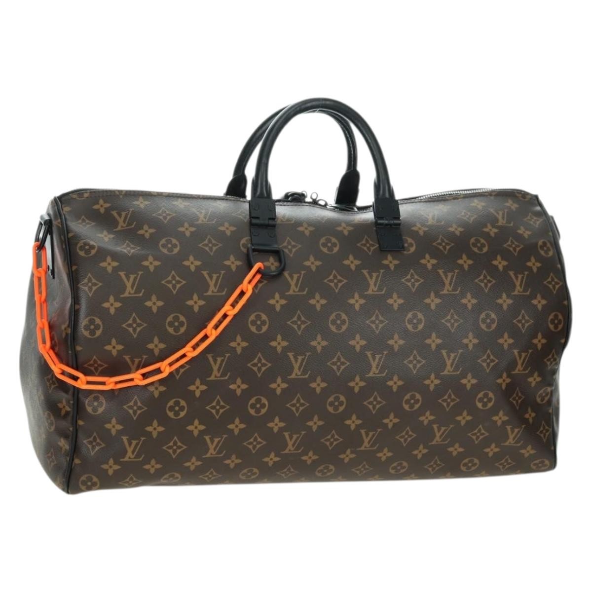 Louis Vuitton Louis Vuitton Solar Ray Keepall Bandouliere Bag Monogram Canvas Brown Canvas Travel Bag Bag (Pre-Loved)