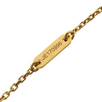 Van Cleef & Arpels Van Cleef & Arpels Sweet Alhambra Carnelian 18K Yellow Gold Pendant Necklace (Authentic Pre-Loved)
