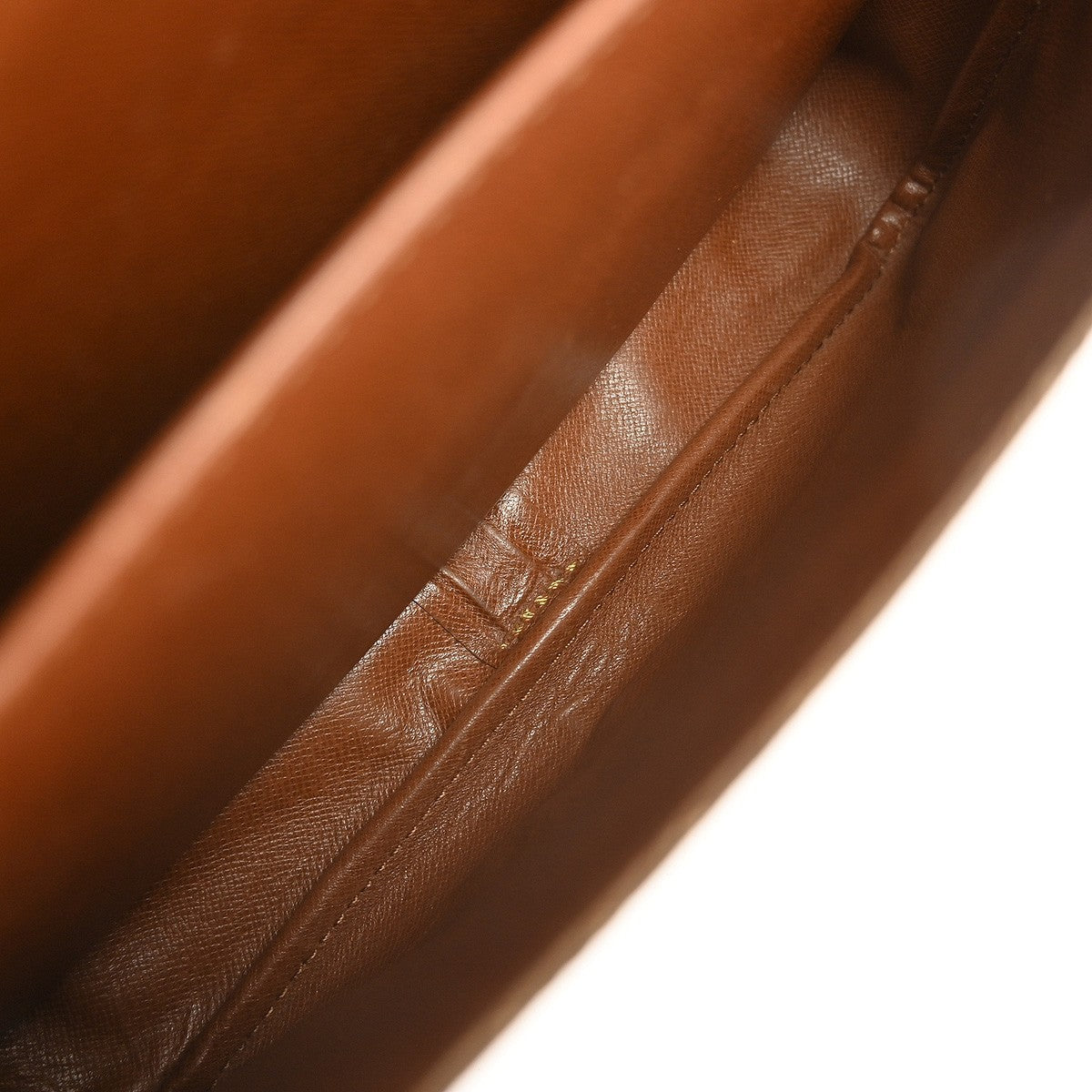 Louis Vuitton Cartouchiere Handbag Monogram Canvas Brown Canvas Shoulder Bag Bag (Authentic Pre-Loved)
