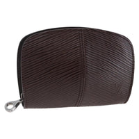 Louis Vuitton Demi Lune Coin Purse Epi Leather Brown Leather Wallets Accessory (Authentic Pre-Loved)