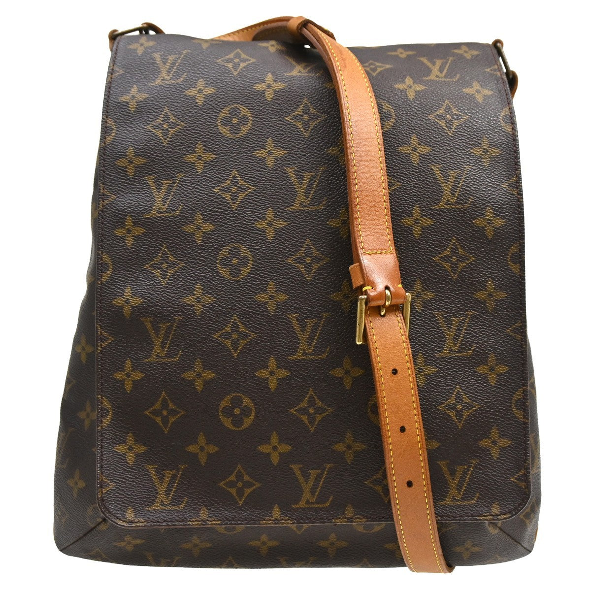Louis Vuitton Louis Vuitton Musette Salsa Handbag Monogram Canvas Brown Canvas Shoulder Bag Bag (Authentic Pre-Loved)