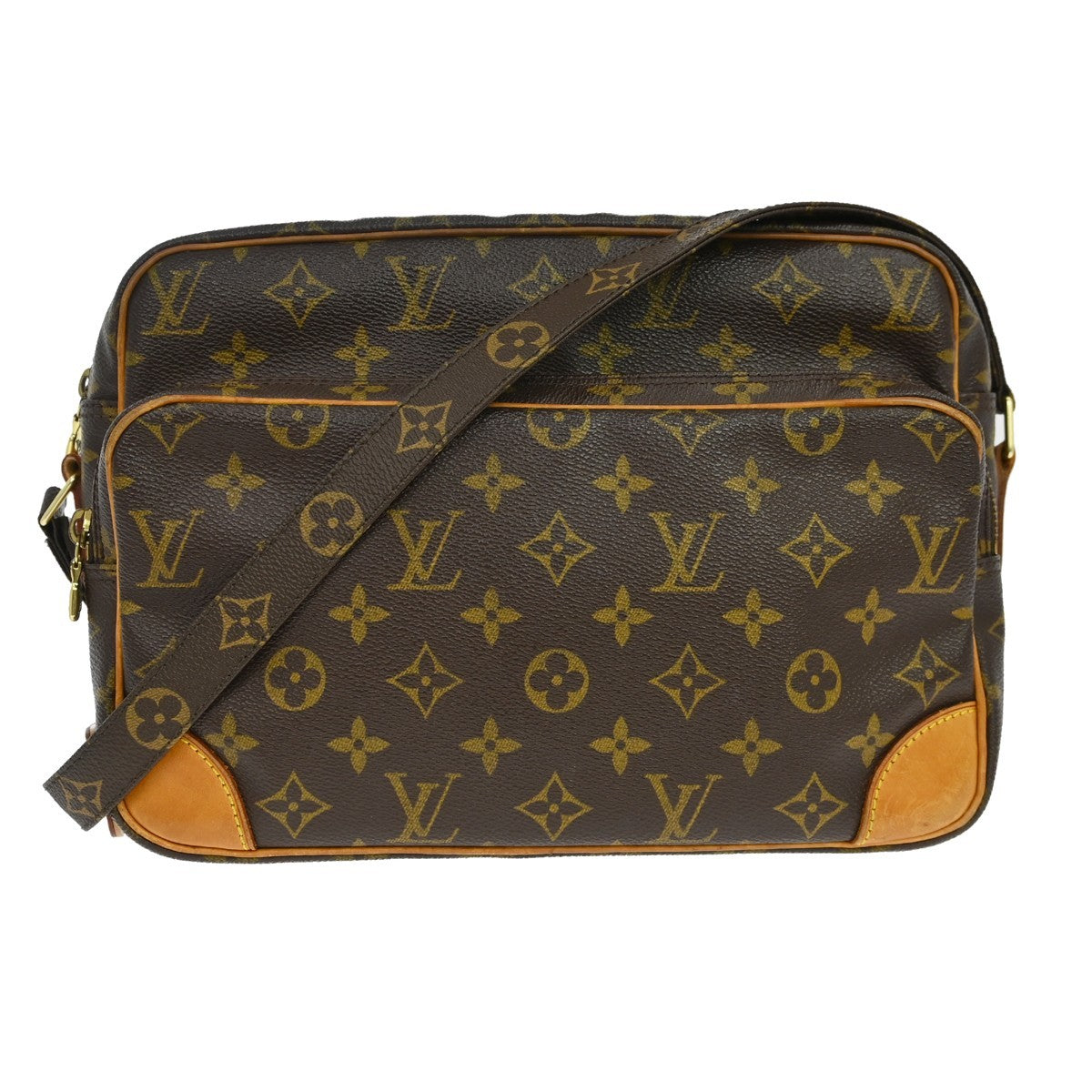 Louis Vuitton Louis Vuitton Nil Messenger Bag Monogram Canvas Brown Canvas Shoulder Bag Bag (Pre-Loved)