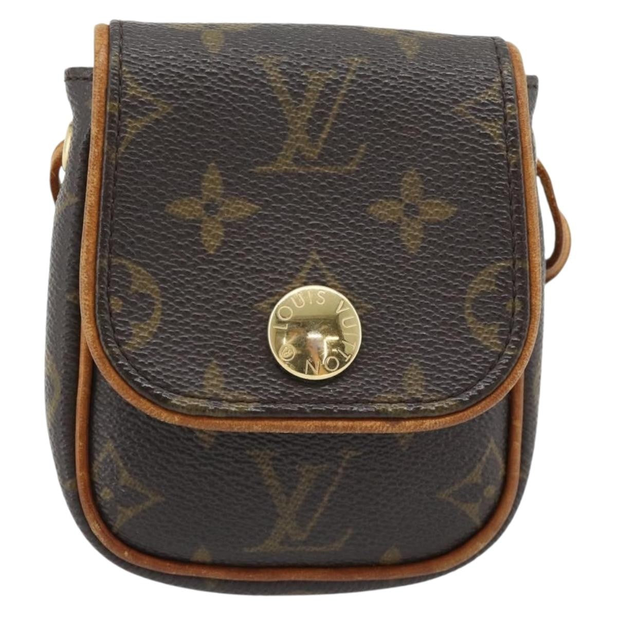 Louis Vuitton Cancun Pochette Monogram Canvas Brown Canvas Clutche & Pouche Bag (Authentic Pre-Loved)