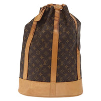 Louis Vuitton Randonnee Backpack Monogram Canvas Brown Canvas Shoulder Bag Bag (Authentic Pre-Loved)
