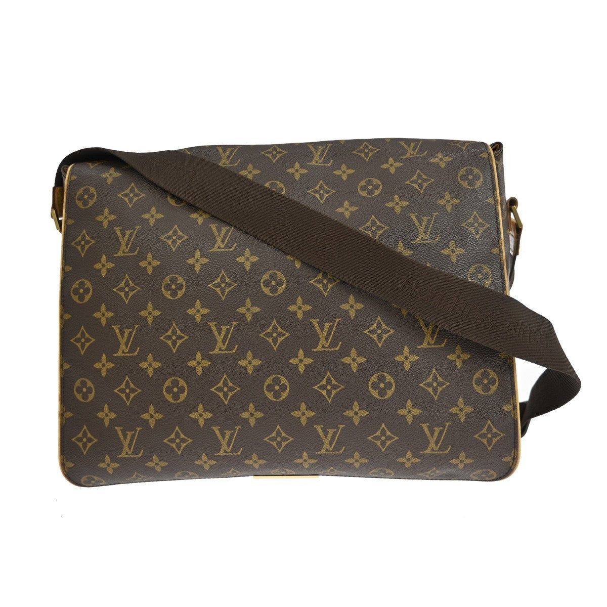 Louis Vuitton Louis Vuitton Abbesses Messenger Bag Monogram Canvas Brown Canvas Shoulder Bag Bag (Authentic Pre-Loved)