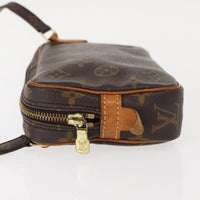 Louis Vuitton Pochette Marly Bandouliere Bag Monogram Canvas Brown Canvas Shoulder Bag Bag (Pre-Loved)