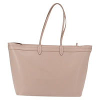 Salvatore Ferragamo Vala Tote Leather Pink Leather Tote Bag Bag (Authentic Pre-Loved)