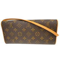 Louis Vuitton Twin Handbag Monogram Canvas Brown Canvas Clutche & Pouche Bag (Pre-Loved)
