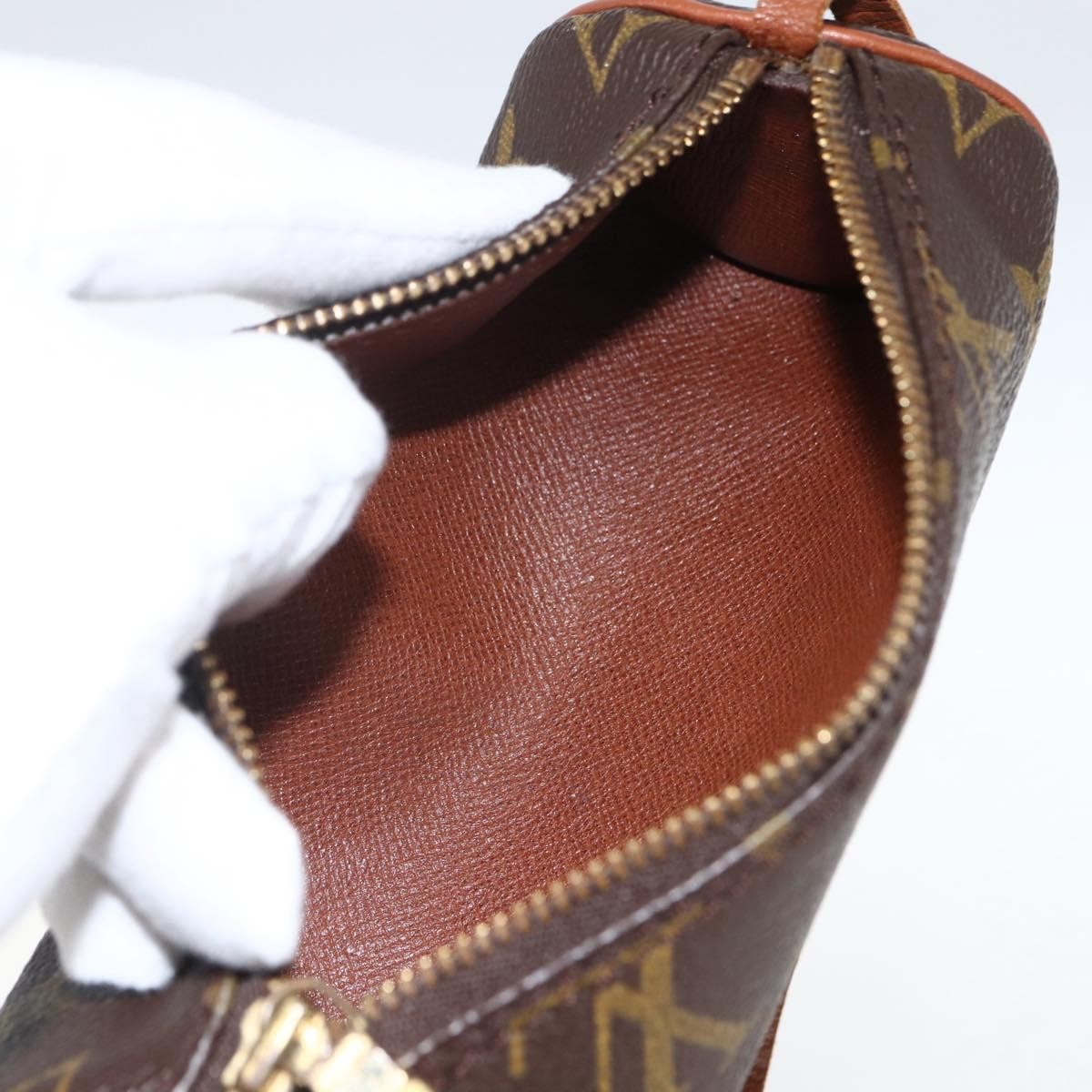 Louis Vuitton Papillon Pochette Monogram Canvas Brown Canvas Clutche & Pouche Bag (Authentic Pre-Loved)