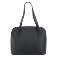 Louis Vuitton Lussac Handbag Epi Leather Black Leather Shoulder Bag Bag (Authentic Pre-Loved)