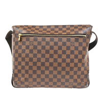 Louis Vuitton Brooklyn Handbag Damier Brown Canvas Shoulder Bag Bag (Authentic Pre-Loved)
