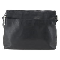 Chanel Vintage Shoulder Bag Leather Black Leather Shoulder Bag Bag (Authentic Pre-Loved)