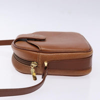 Burberry Shoulder Bag Leather Brown Leather Shoulder Bag Bag (Authentic Pre-Loved)