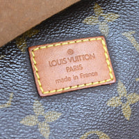 Louis Vuitton Saumur Handbag Monogram Canvas Brown Canvas Shoulder Bag Bag (Authentic Pre-Loved)