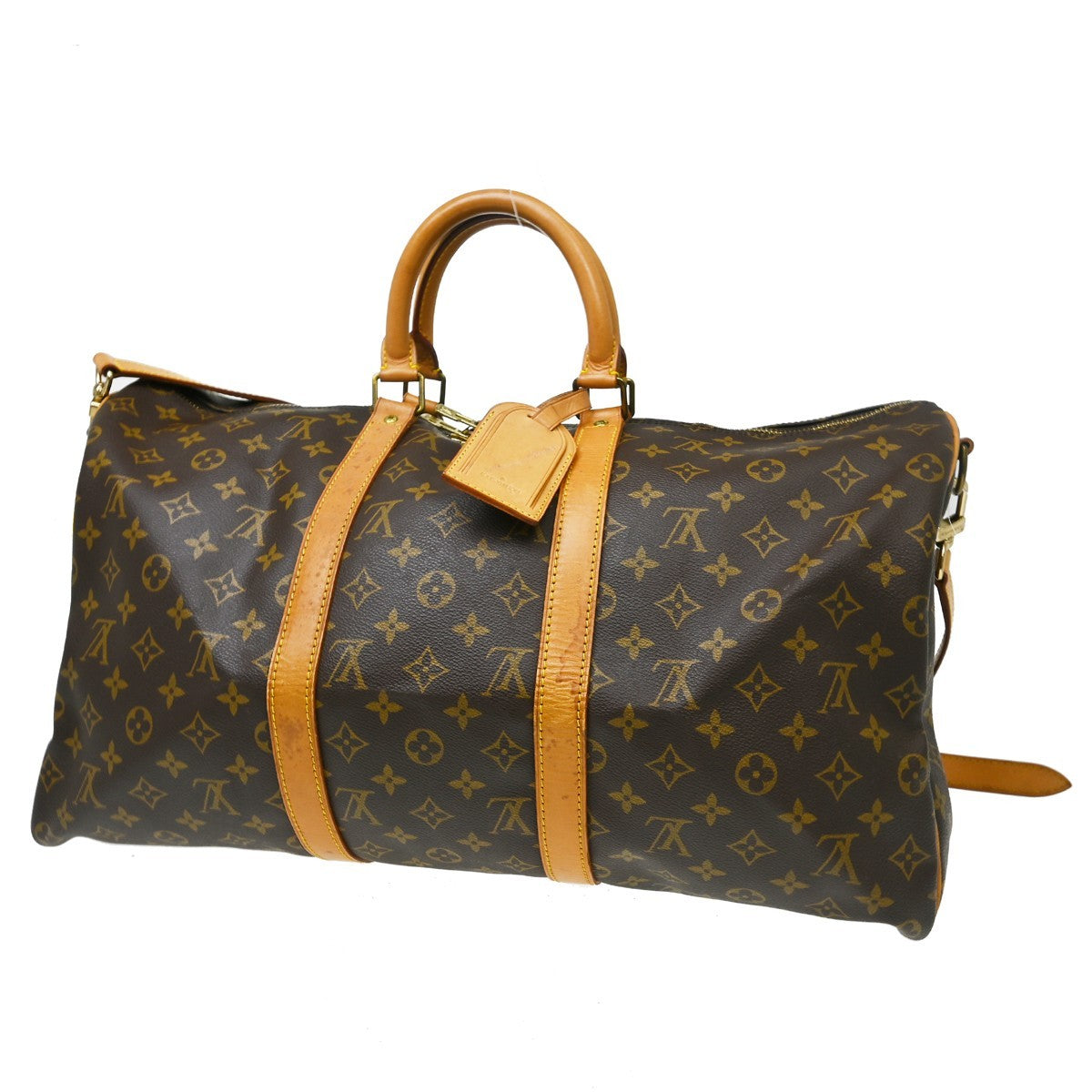 Louis Vuitton Louis Vuitton Keepall Bandouliere Bag Monogram Canvas Brown Canvas Travel Bag Bag (Pre-Loved)