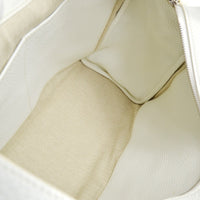 Hermes Pursangle Bag Leather White Leather Handbag (Authentic Pre-Loved)
