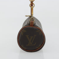 Louis Vuitton Papillon Pochette Monogram Canvas Brown Canvas Clutche & Pouche Bag (Authentic Pre-Loved)