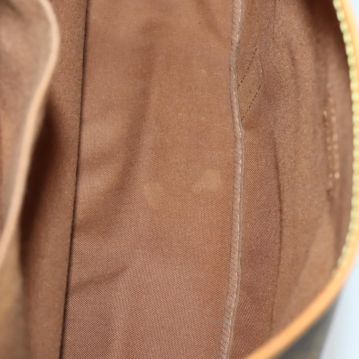 Louis Vuitton Saumur Handbag Monogram Canvas Brown Canvas Shoulder Bag Bag (Authentic Pre-Loved)