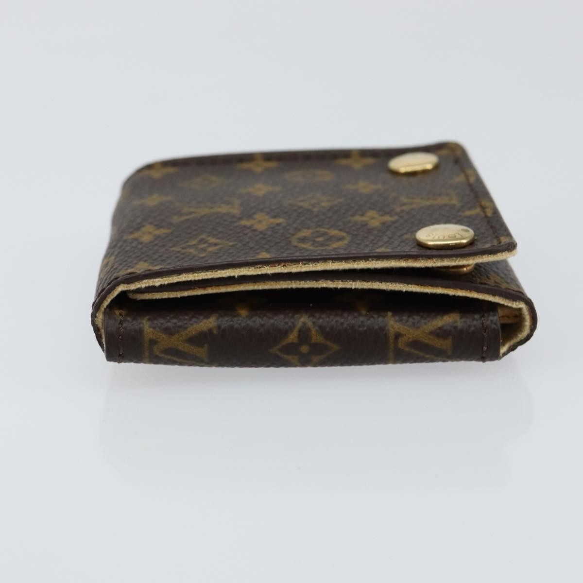 Louis Vuitton Case Jewelry Box Canvas Brown Canvas Wallets Accessory (Pre-Loved)