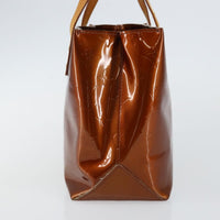Louis Vuitton Reade Handbag Monogram Vernis Brown Patent_Leather Handbag (Authentic Pre-Loved)