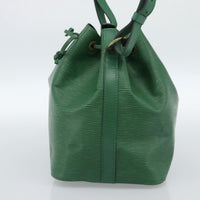 Louis Vuitton Petit Noe Handbag Epi Leather Green Leather Shoulder Bag Bag (Pre-Loved)