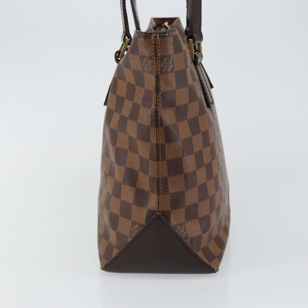 Louis Vuitton Cabas Piano Damier Brown Canvas Tote Bag Bag (Pre-Loved)