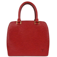 Louis Vuitton Pont Neuf Handbag Epi Leather Red Leather Handbag (Authentic Pre-Loved)