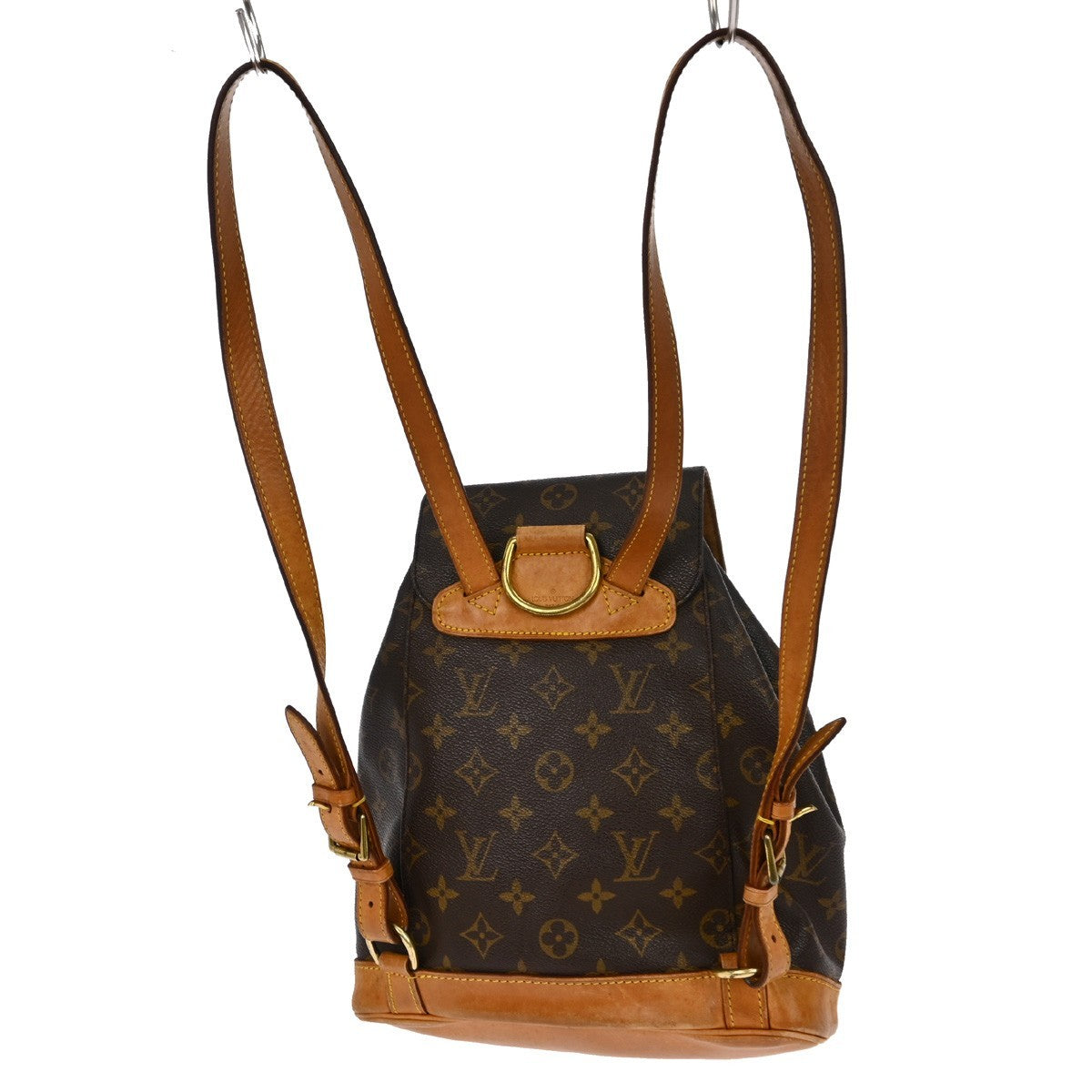 Louis Vuitton Louis Vuitton Vintage Montsouris Backpack Monogram Canvas Brown Canvas Backpack Bag (Pre-Loved)