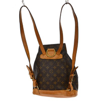 Louis Vuitton Louis Vuitton Vintage Montsouris Backpack Monogram Canvas Brown Canvas Backpack Bag (Pre-Loved)