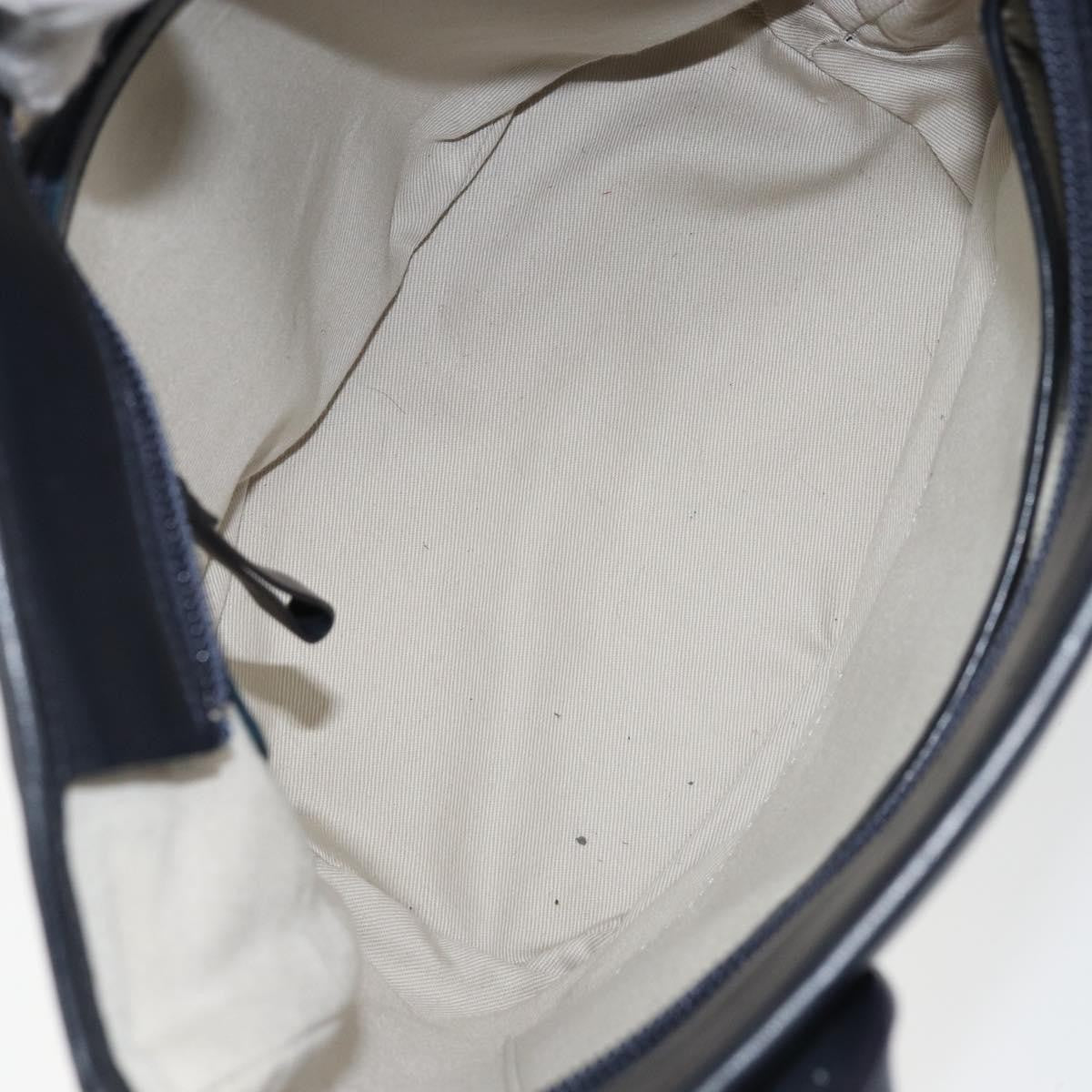 Burberry Blue Label Tote Bag Canvas White Canvas Tote Bag Bag (Pre-Loved)