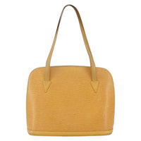 Louis Vuitton Lussac Handbag Epi Leather Yellow Leather Shoulder Bag Bag (Authentic Pre-Loved)