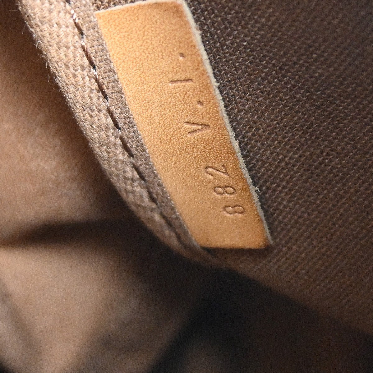 Louis Vuitton Louis Vuitton Saumur Handbag Monogram Canvas Brown Canvas Shoulder Bag Bag (Pre-Loved)