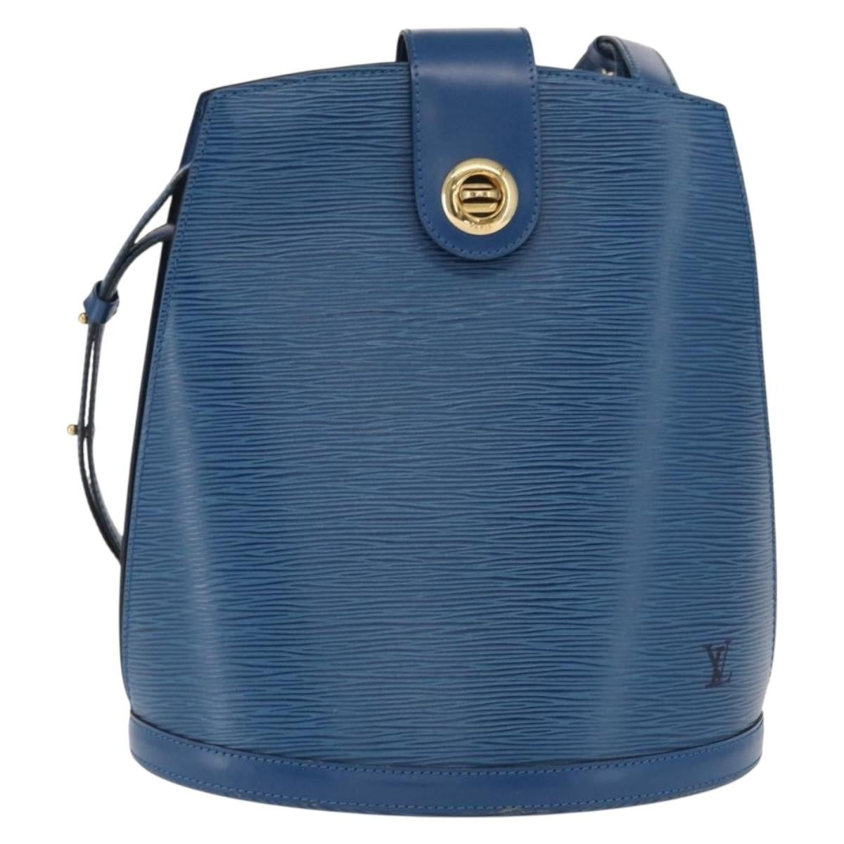 Louis Vuitton Cluny Shoulder Bag Epi Leather Blue Leather Shoulder Bag Bag (Authentic Pre-Loved)