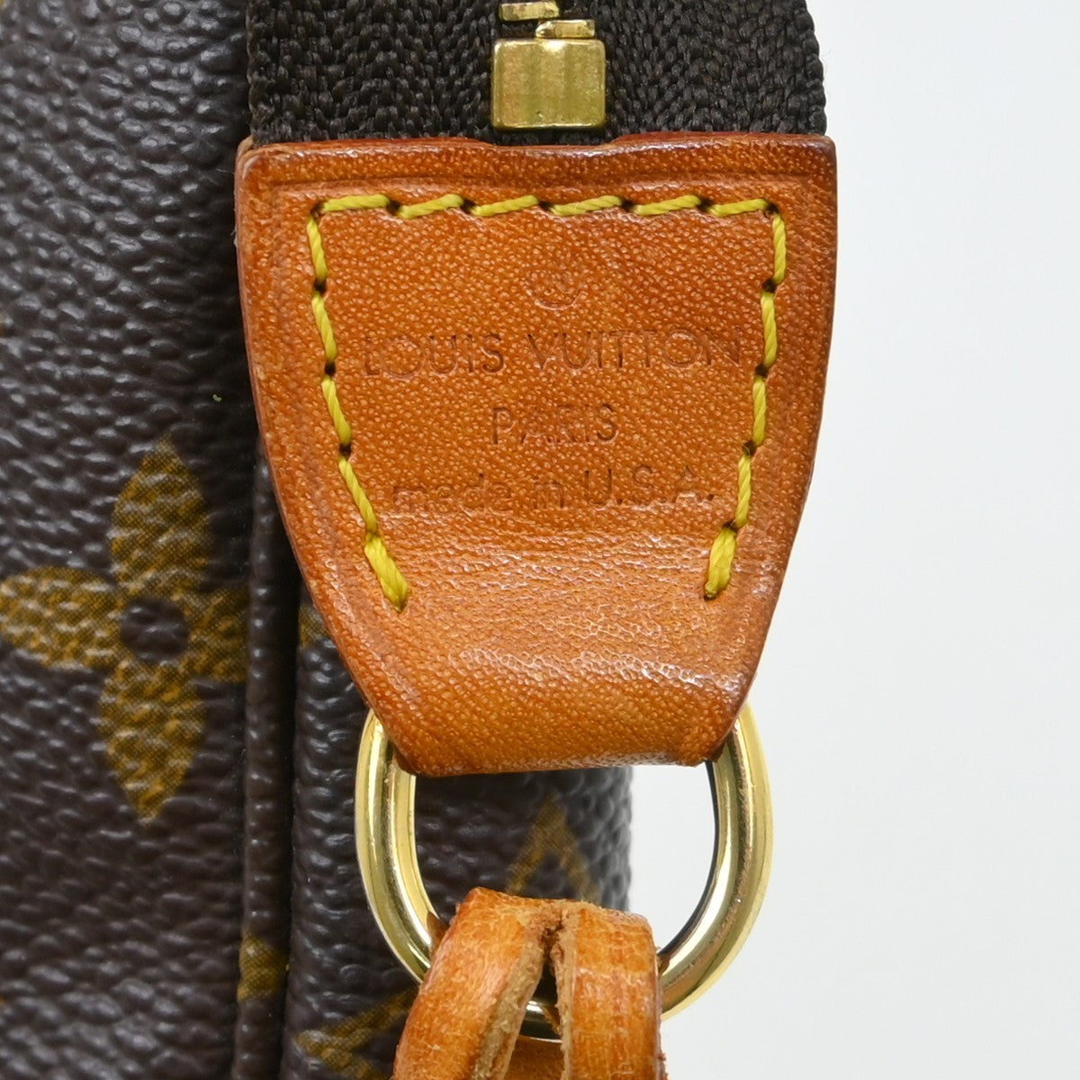 Louis Vuitton Pochette Accessoires Nm Monogram Canvas Brown Canvas Clutche & Pouche Bag (Authentic Pre-Loved)