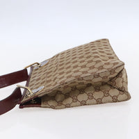 Gucci Eclipse Messenger Gg Canvas Beige Canvas Shoulder Bag Bag (Authentic Pre-Loved)