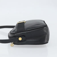 Salvatore Ferragamo Vara Bow Camera Shoulder Bag Leather Black Leather Shoulder Bag Bag (Pre-Loved)