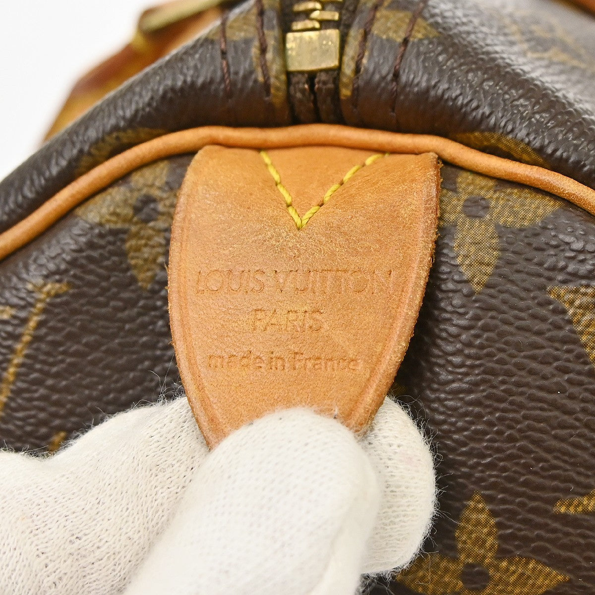 Louis Vuitton Louis Vuitton Speedy Handbag Monogram Canvas Brown Canvas Handbag (Pre-Loved)