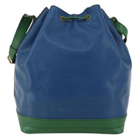 Louis Vuitton Bicolor Noe Handbag Epi Leather Blue Leather Shoulder Bag Bag (Pre-Loved)