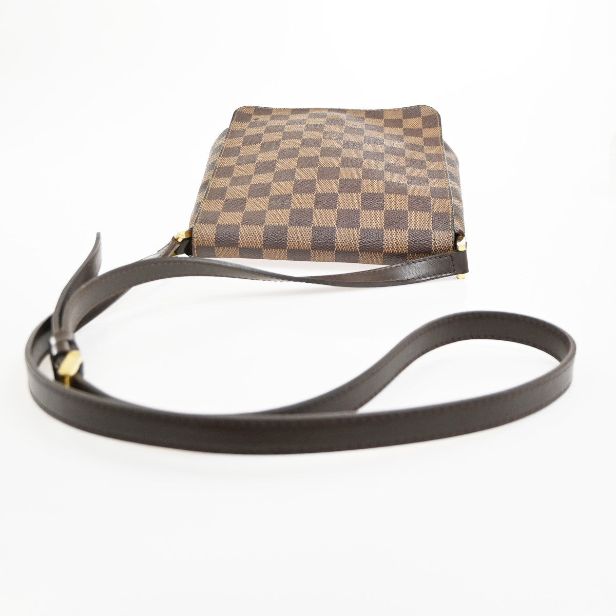 Louis Vuitton Musette Salsa Handbag Damier Canvas Brown Canvas Shoulder Bag Bag (Pre-Loved)