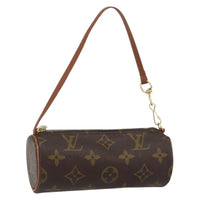 Louis Vuitton Papillon Pochette Monogram Canvas Brown Canvas Clutche & Pouche Bag (Authentic Pre-Loved)