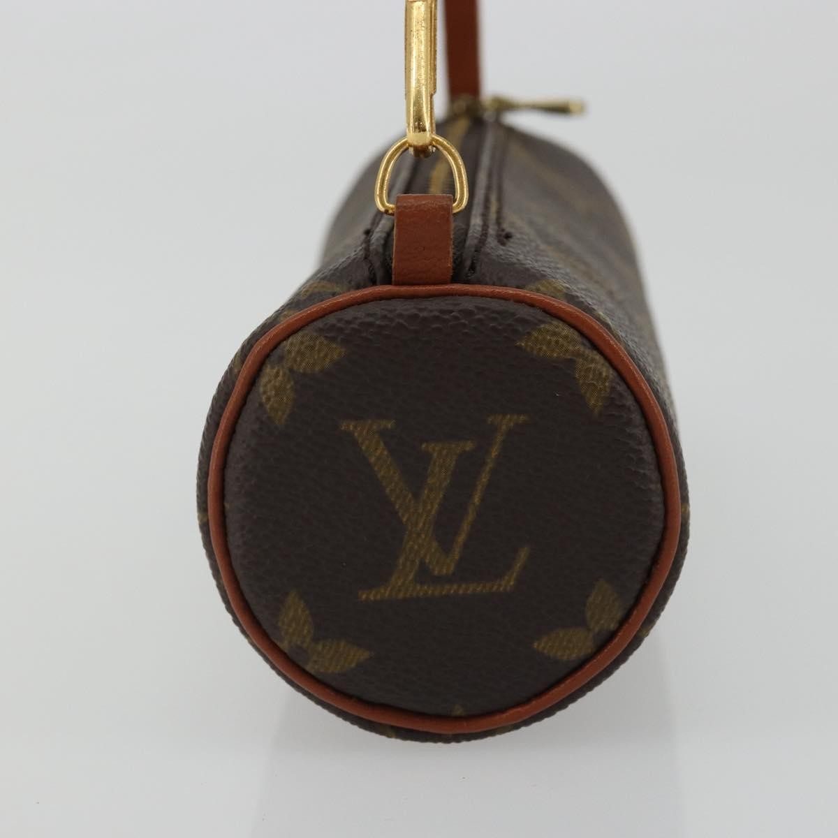 Louis Vuitton Papillon Pochette Monogram Canvas Brown Canvas Clutche & Pouche Bag (Pre-Loved)