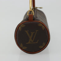 Louis Vuitton Papillon Pochette Monogram Canvas Brown Canvas Clutche & Pouche Bag (Pre-Loved)