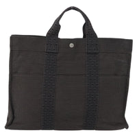 Hermes Fourre-Tout Herline Canvas Gray Canvas Tote Bag Bag (Authentic Pre-Loved)