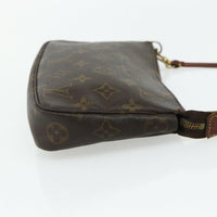 Louis Vuitton Pochette Accessoires Nm Monogram Canvas Brown Canvas Clutche & Pouche Bag (Authentic Pre-Loved)