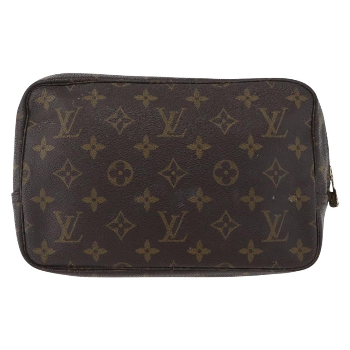 Louis Vuitton Trousse Toilette Monogram Canvas Brown Canvas Clutche & Pouche Bag (Authentic Pre-Loved)