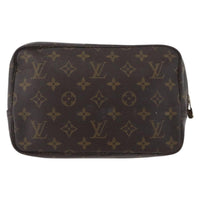 Louis Vuitton Trousse Toilette Monogram Canvas Brown Canvas Clutche & Pouche Bag (Authentic Pre-Loved)