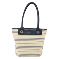 Burberry Vintage Tote Bag Canvas Beige Canvas Tote Bag Bag (Pre-Loved)